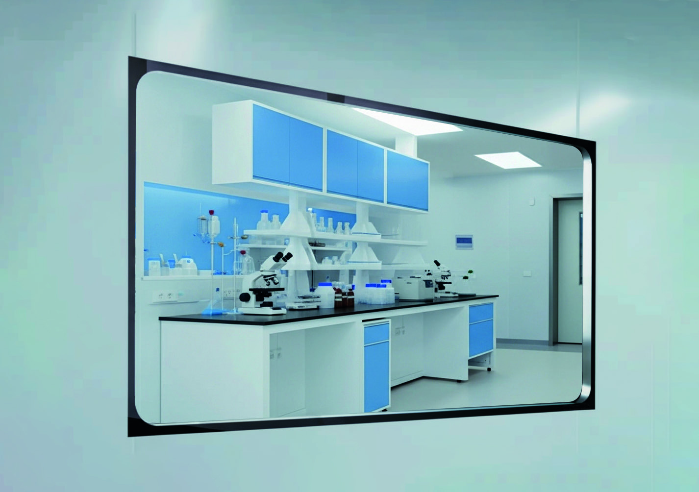 Cleanroom window